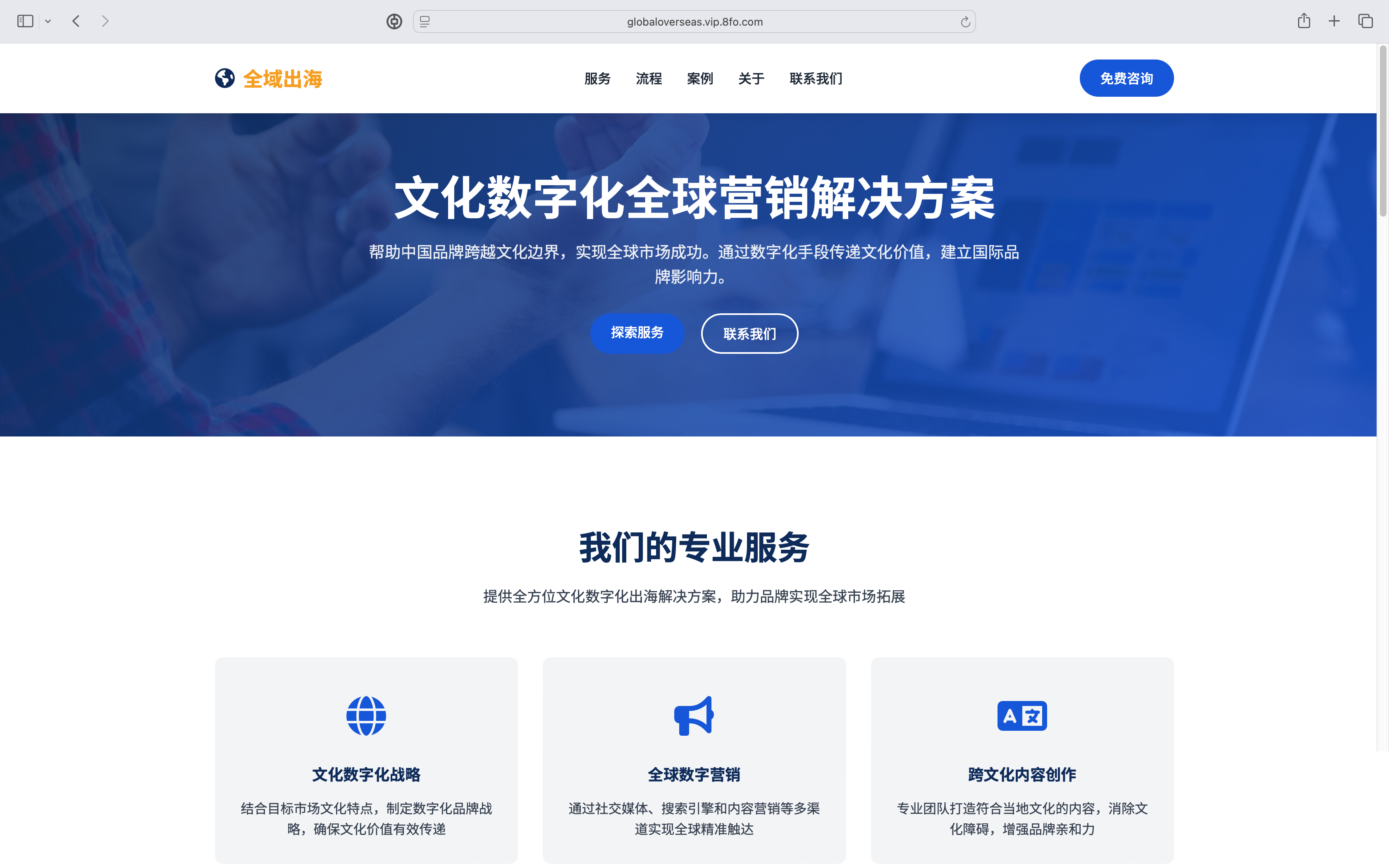 全域出海文化数字化全球营销服务机构